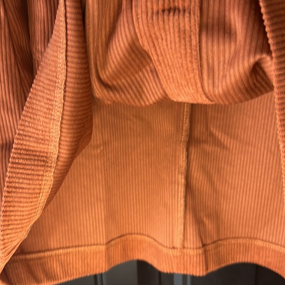 Terracotta Corduroy A Line Skirt - Picture 10 of 14